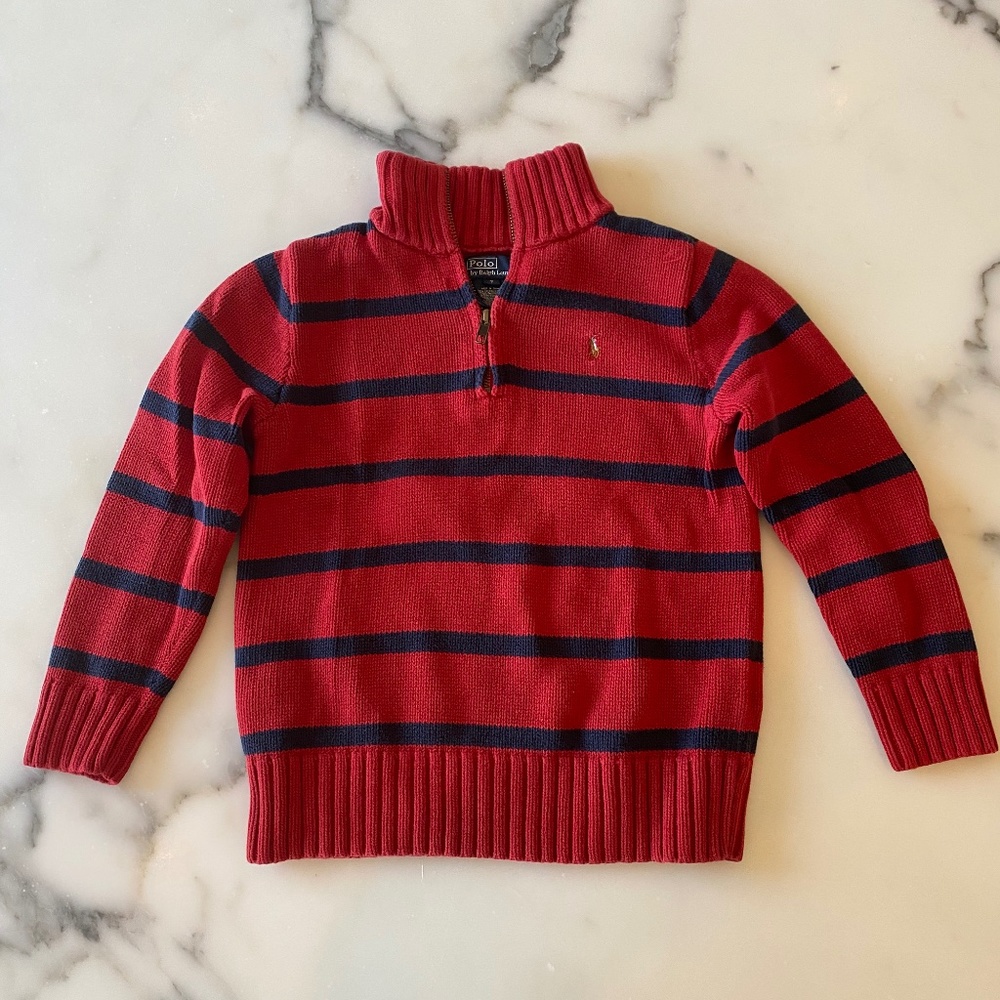 Polo by Ralph Lauren Boy's quarter zip Sweater